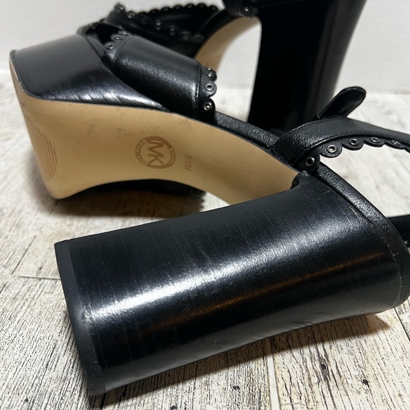 Michael KORS Platform Sandals 8.5 black - Picture 5 of 8